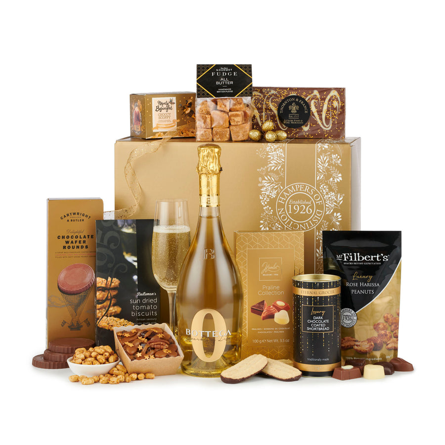 H23022 Elegance Sparkling Zero Alcohol Prosecco Hamper Spicers of Hyhte